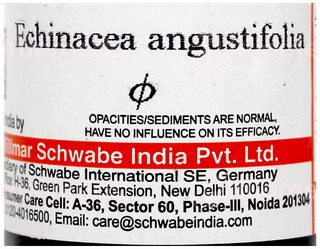 Dr Willmar Schwabe Echinacea Angustifolia Q Mother Tincture 30ml